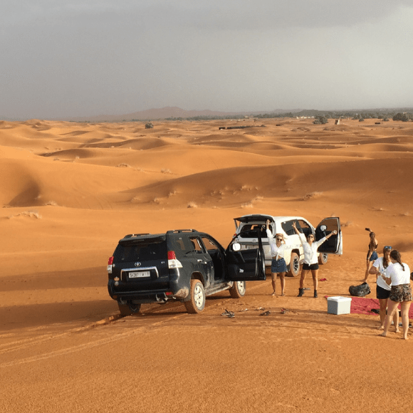 viaje en 4x4 por el desierto